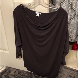 Charcoal Old Navy blouse